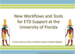 New Workflows and Tools for ETD Support at the University of Florida - Christy Shorey (UF) and Mark Sullivan (Sobek Digital)