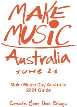 Create Your Own Stage - Make Music Day Australia 2021 Guide
