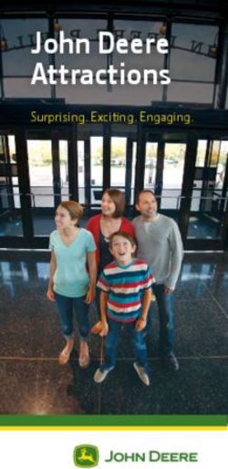 John Deere Attractions - Surprising. Exciting. Engaging.