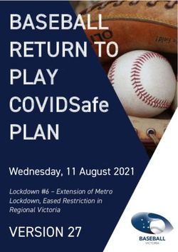 BASEBALL RETURN TO PLAY - COVIDSafe Wednesday, 11 August 2021 Lockdown #6 - Extension of Metro Lockdown, Eased Restriction in Regional Victoria