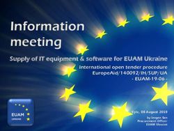 Information meeting Supply of IT equipment & software for EUAM Ukraine - International open tender procedure EuropeAid/140092/IH/SUP/UA