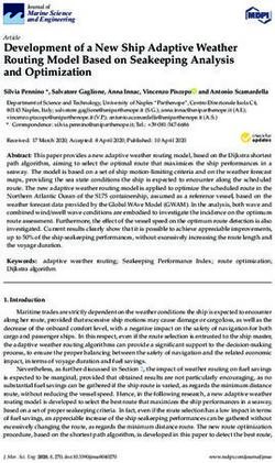 Development of a New Ship Adaptive Weather Routing Model Based on Seakeeping Analysis and Optimization - MDPI