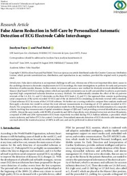 False Alarm Reduction in Self-Care by Personalized Automatic Detection of ECG Electrode Cable Interchanges