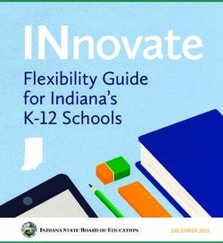 INnovate - O Flexibility Guide for Indiana's K-12 Schools - IN.gov