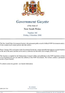 Government Gazette - NSW Legislation