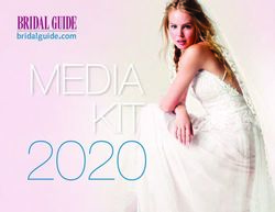 2020 MEDIA KIT bridalguide.com