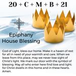 MASS SCHEDULE - THE EPIPHANY OF THE LORD - Holy Cross