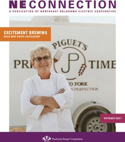 EXCITEMENT BREWING OVER NEW VINITA RESTAURANT - OCTOBER 2021 - Northeast Oklahoma Electric ...