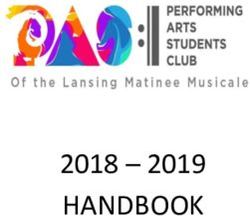 HANDBOOK 2018 2019 - Lansing Matinee Musicale, Inc.