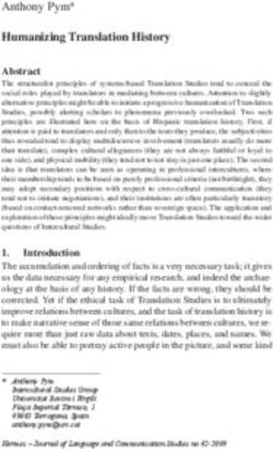 Humanizing Translation History - Anthony Pym