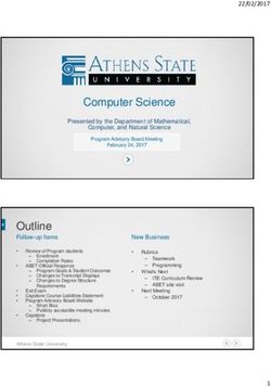 Computer Science - Athens State University