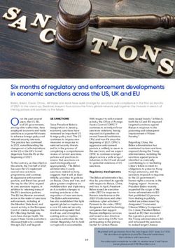 Six months of regulatory and enforcement developments in economic sanctions across the US, UK and EU
