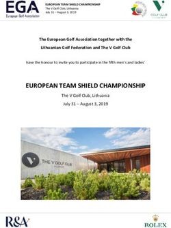 EUROPEAN TEAM SHIELD CHAMPIONSHIP - European Golf Association