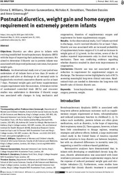 Postnatal diuretics, weight gain and home oxygen requirement in extremely preterm infants