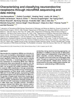 Characterizing and classifying neuroendocrine neoplasms through microRNA sequencing and data mining