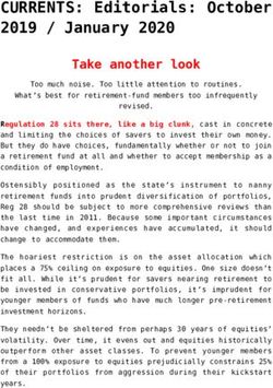 CURRENTS: Editorials: October 2019 / January 2020