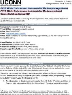 PHYS 4720 - Galaxies and the Interstellar Medium (undergraduate) PHYS 6720 - Galaxies and the Interstellar Medium (graduate) Course Syllabus ...