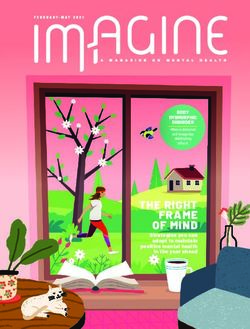 THE RIGHT FRAME OF MIND - IMH