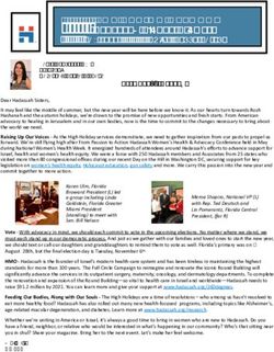 Hadassah Florida Broward - THE REGION RECORD - Hadassah.org