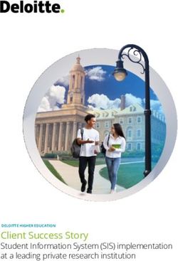 Client Success Story Student Information System (SIS) implementation at a leading private research institution - Deloitte