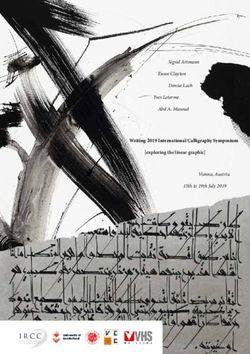 Writing 2019 International Calligraphy Symposium Sigrid Artmann Ewan Clayton - Global ...