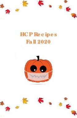 HCP Recipes Fall 2020 - Projects at Harvard