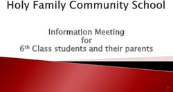 Information Meeting for 6th Class students and their parents - HFCS.ie