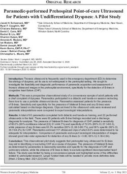Paramedic-performed Prehospital Point-of-care Ultrasound for Patients with Undifferentiated Dyspnea: A Pilot Study
