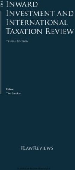 Inward Investment and International Taxation Review - lawreviews - Lenz ...