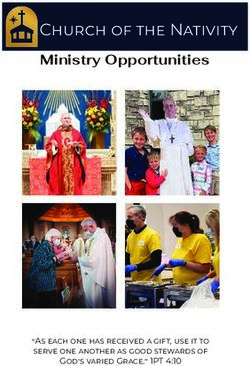 Ministry Opportunities - Church of the Nativity - "As each one has received a gift, use it to serve one another as good stewards of