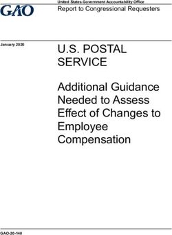 U.S. POSTAL SERVICE Additional Guidance Needed to Assess Effect of Changes to Employee Compensation - Report to Congressional Requesters