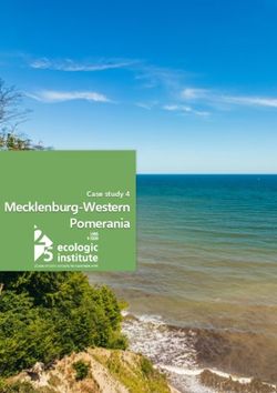 Mecklenburg-Western Pomerania - Case study 4 - Institute for European ...