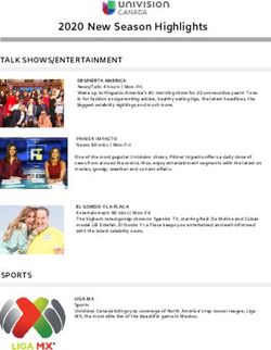 2020 New Season Highlights - Univision Canada