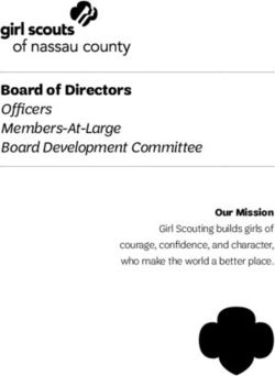 Board of Directors Officers Members-At-Large Board Development Committee - Our Mission Girl Scouting builds girls of courage, confidence, and ...