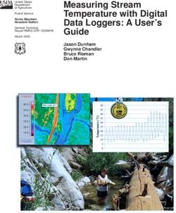 Measuring Stream Temperature with Digital Data Loggers: A User's Guide - Jason Dunham Gwynne Chandler Bruce Rieman Don Martin