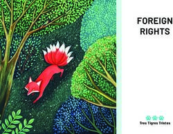 FOREIGN RIGHTS - Tres Tigres Tristes