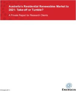 Australia's Residential Renewables Market to 2021: Take-off or Tumble? - A Private Report for Research Clients - Energeia