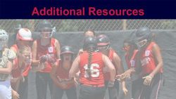 Additional Resources - Little League Baseball