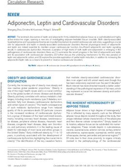 Adiponectin, Leptin and Cardiovascular Disorders