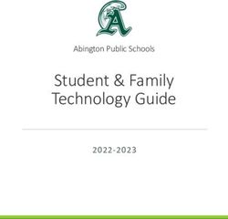 STUDENT & FAMILY TECHNOLOGY GUIDE - ABINGTON PUBLIC SCHOOLS 2022-2023 - SHARPSCHOOL