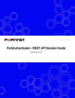 FortiAuthenticator - REST API Solution Guide - Version 6.2.0 - Amazon AWS