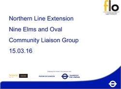 Northern Line Extension Nine Elms and Oval Community Liaison Group 15.03.16