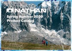 Spring Summer 2020 Product Catalog - ho soccer