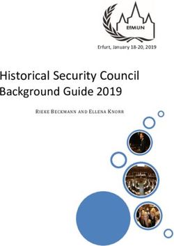 Historical Security Council Background Guide 2019 - 15- 17,2 016 Security Council - Uni Erfurt