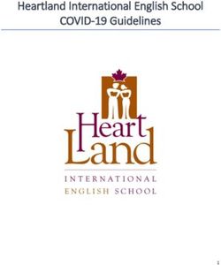 Heartland International English School COVID-19 Guidelines - Heartland English School