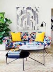 Designer Sarah Wittenbraker layers bold patterns and colors with a fashion lover's eye in her Austin home.