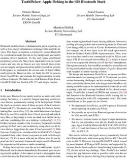 ToothPicker: Apple Picking in the iOS Bluetooth Stack - Usenix