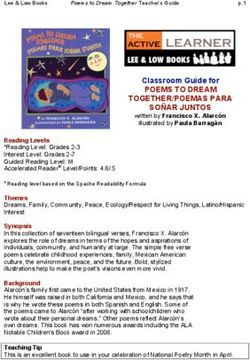 Classroom Guide for POEMS TO DREAM TOGETHER/POEMAS PARA SOÑAR JUNTOS