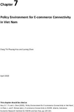 Policy Environment for E-commerce Connectivity in Viet Nam