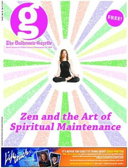 Zen and the Art of Spiritual Maintenance - FREE! - Dalhousie Gazette